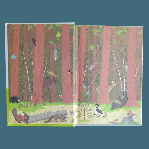Vintage 1972 Walt Disney's "Bambi Gets Lost" Hardcover Children's Book - Picture 3 of 7